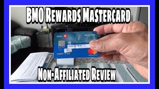 BMO Rewards MasterCard  NonAffiliated  Unboxing amp Review  Canadian Personal Finance [upl. by Oeak]