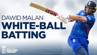 🏏 Timing  Dawid Malan Batting in WhiteBall Cricket [upl. by Ahsilet]