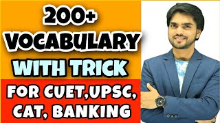 English Vocabulary  200 Important Vocabulary  Vocabulary Words English Learn  CUETBankingSSC [upl. by Matusow]