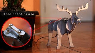 Como Hacer un Reno Robot Casero  Decoración Navideña [upl. by Neelrad644]