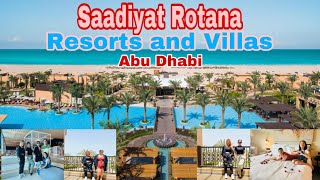 Ep1 ArrivalSaadiyat Rotana Resort and Villas5 Star Hotel in Abu DhabiErika’s birthday 2022 [upl. by Oberheim]