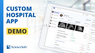 Demo Tour with User Comments Custom Hospital App [upl. by Lapointe]