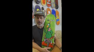 Skateboard Collection  Kris Markovich 101 reissue Prime board [upl. by Llerol]