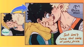 bakudeku  Deku Break the Ice with Kacchan english comic Dub [upl. by Clayberg]