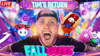 TIMTHETATMAN ATTEMPTS SECOND FALL GUYS WIN EVER  STREAM VOD [upl. by Nelson]