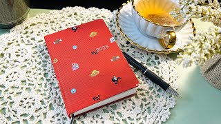 my hobonichi 2025 planner setup  chit chat ideas [upl. by Africah]