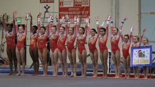 My first level 9 Gymnastics Meet [upl. by Rodolphe]