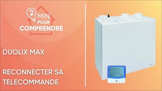 Comment réassocier la télécommande de ma Duolix max  Atlantic [upl. by Procora621]