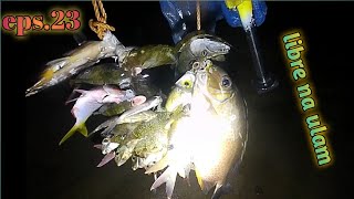 eps23 NightSpearfishing bucas grande island Philippines [upl. by Shanta]