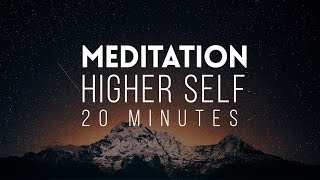 Attract Your Higher Self  20 Minute Meditation VERY STRONG  432Hz [upl. by Kain552]