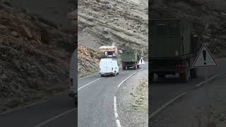 Morocco overload  MAN HX60 passed local Transporter [upl. by Reinhardt]