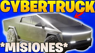 COMO COMPLETAR TODAS LAS MISIONES DE VIAJE POR CARRETERA DE VERANO O VERANIEGO 🚗 CYBERTRUCK FORTNITE [upl. by Mezoff]