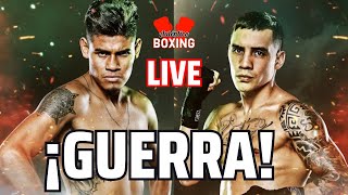 VAQUERO NAVARRETE VS OSCAR VALDEZ Comentarios en vivo  AuténticoBoxing [upl. by Khalsa879]