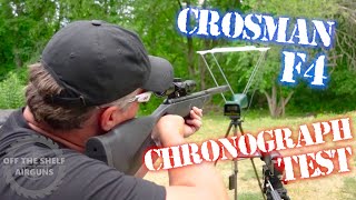 Crosman F4 Chronograph Test [upl. by Camala462]