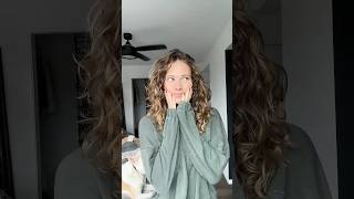 Wavycurly hair wash day routine✨ haircare curlyhair wavyhair hair washdayroutine hairtutorial [upl. by Selinda]