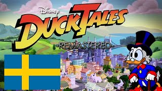 Ducktales Remastered Credits Custom Swedish Version [upl. by Ettevets]