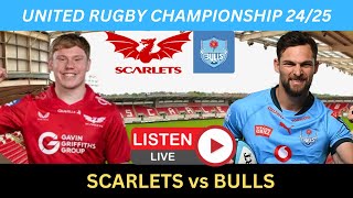 SCARLETS vs BULLS URC 2425 Live Commentary [upl. by Selij]