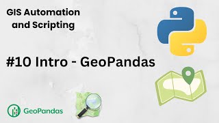 Geospatial Python  10  Intro to GeoPandas [upl. by Zacek]