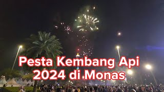 Pesta Kembang Api 2024 di Monas [upl. by Fleurette]