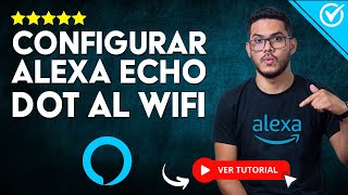 Cómo Conectar y Configurar ALEXA ECHO DOT 5 al Wifi  🗣️ ​Tutorial para Usar Alexa 🗣️​ [upl. by Enelra767]