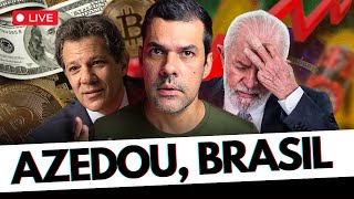 🔴ECONOMIA EM XEQUE DÓLAR E BITCOIN DISPARAM  BATE PAPO AO VIVO COM JOSUÉ ARAGÃO [upl. by Thant]