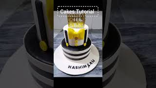 Cartoon cake double story variety cake founded cake decoration cakes Tutorial cake [upl. by Thea367]