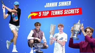 Sinner Tennis Top Tennis secrets of Jannik Sinner Unveiled [upl. by Maryjane]