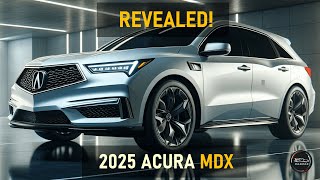 NEW 2025 ACURA MDX REVEALED INTERIOR amp RELEASE DATE [upl. by Polak]