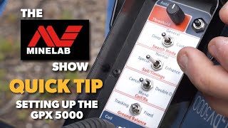 Minelab GPX 5000 Metal Detector  Best Gold Detecting Settings [upl. by Lion956]