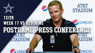 Jason Garrett Postgame Press Conference Ending 2019 Season  Dallas Cowboys 2019 [upl. by Skyla971]