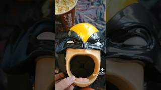 THE WOLVERINE BUCKET This thing is Awesome Deadpool and Headpool popcorn bucket AMc Theater [upl. by Suoivatco102]