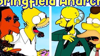 FNF PIBBY SIMPSON  Anarchy at Springfield DEMOTED amp BLITHE Playable [upl. by Ciredor500]