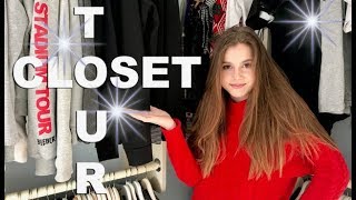 CLOSET TOUR IN AMERIKA 2018 [upl. by Namurt]