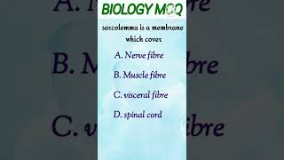 sarcolemma is a membrane which coverhumananatomyhumanbiologylibrary [upl. by Harper]