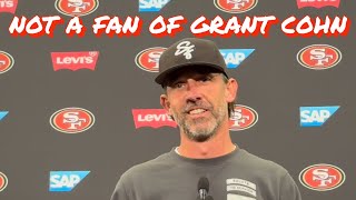 49ers HC Kyle Shanahan Scoffs at Grant Cohns Question re Brock Purdy [upl. by Drawyeh]