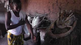 Benin  voodoo shrine Passotomé [upl. by Fairley562]