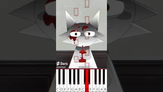 Mangos Wenda and Gray  Incredibox Sprunki fash  Octave Piano Tutorial [upl. by Acirej83]