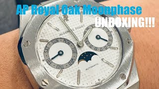 Unboxed Watches Audemars Piguet Royal Oak 25594st 36mm Day Date Moonphase Unboxing [upl. by Jordans471]