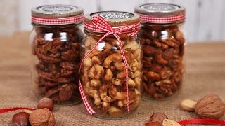 3 Spiced Nut Recipes  Made with Love [upl. by Llekcor556]