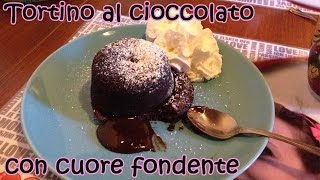 Le dolcezze di Viky Tortino al cioccolato con cuore fondente [upl. by Alber]