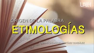 Origen de la Palabra Etimologías [upl. by Gloriana]