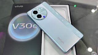 Vivo V30e 5G Silk Blue Unboxing FirstLook amp Review 🔥 Vivo V30e 5G PriceSpec amp Many More [upl. by Nahttam503]