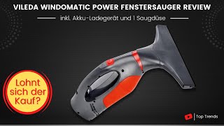 Vileda Windomatic Power Fenstersauger Review [upl. by Eiramalegna671]