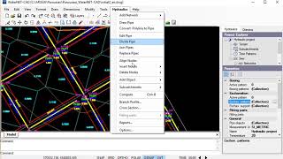 WaterNETCAD excavation and support patterns [upl. by Dianna]