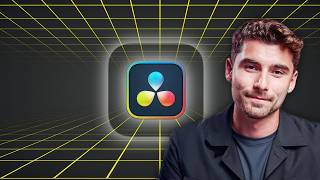 How To Make 3D GRID Background Like Iman Gadzhi in Davinci Resolve [upl. by Yenduhc]