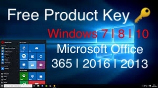 Free Product Key For Windows 10  8  7 amp All Microsoft Office Versions [upl. by Aryt]