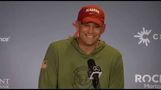 Kalen DeBoer PostScrimmage Press Conference 4624  Alabama Football [upl. by Woodberry]