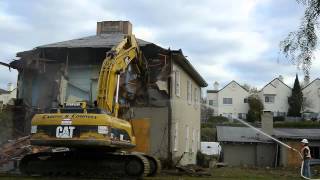 Stremmel Mansion Demolished  32112 [upl. by Erodroeht275]