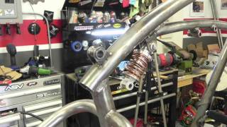 ChappellCustoms 1982 Yamaha XS650 boardtracker motorcycle build STEP 6 [upl. by Airelav992]