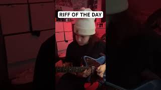 A disoriented riff of the day guitar riff metal metalcore guitarriff music [upl. by Hammer]